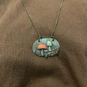 mushroom pendant